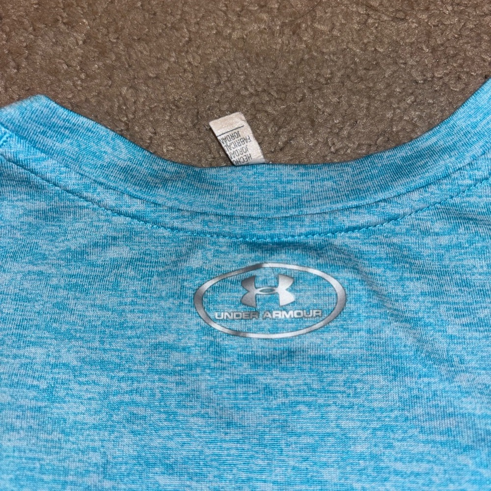 Under Armour Light Blue Short Sleeve Tee - Picture 4 of 4
